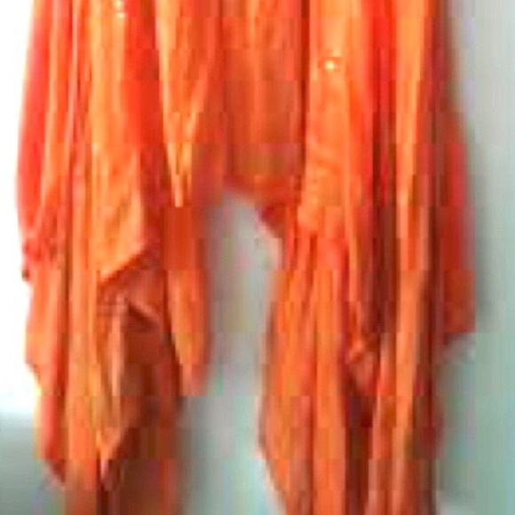 DIVA Collection Dress M EUC Boho Crochet Sparkly Asymmetrical Spring Break - Picture 9 of 16